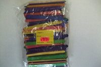 Lollipop Sticks Coloured  1000 pce