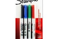 Sharpie Markers Ultra Fine Coloured 4 pce