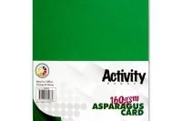 A4 Card Asparagus Green 50 Sheets