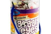 Googly Eyes Coloured 600 pce