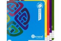 9x7 Notebook Plastic Cover 128pg 1 pce