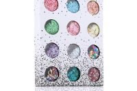 Glitter Shapes 12 pce