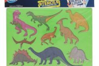 Dinosaur Stencil 185x265mm