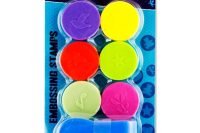 Embossing Stamps 6 pce