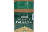 Biodegradable Eco Glitter 200g Gold