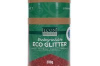 Biodegradable Eco Glitter 200g Red